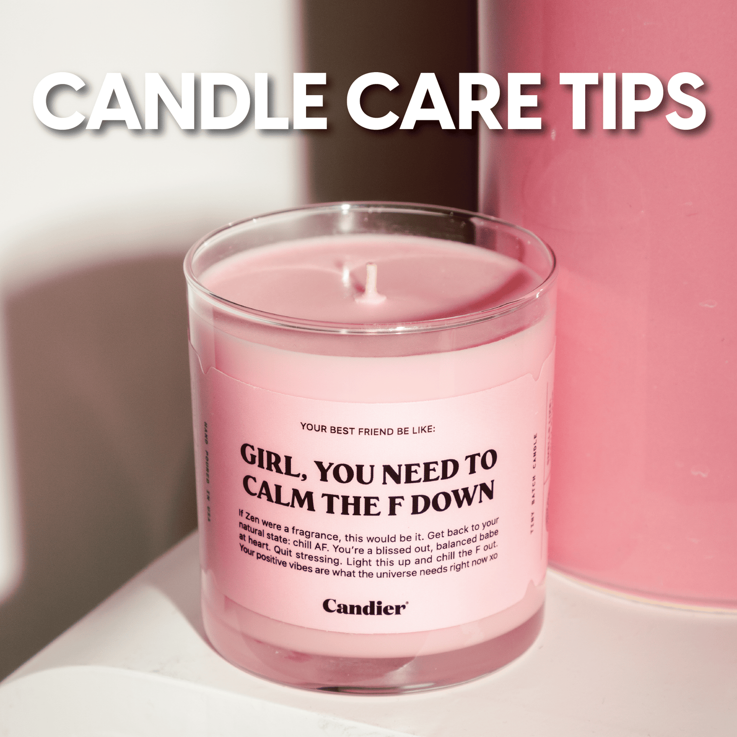 Candle Care Tips - Shop Ryan Porter