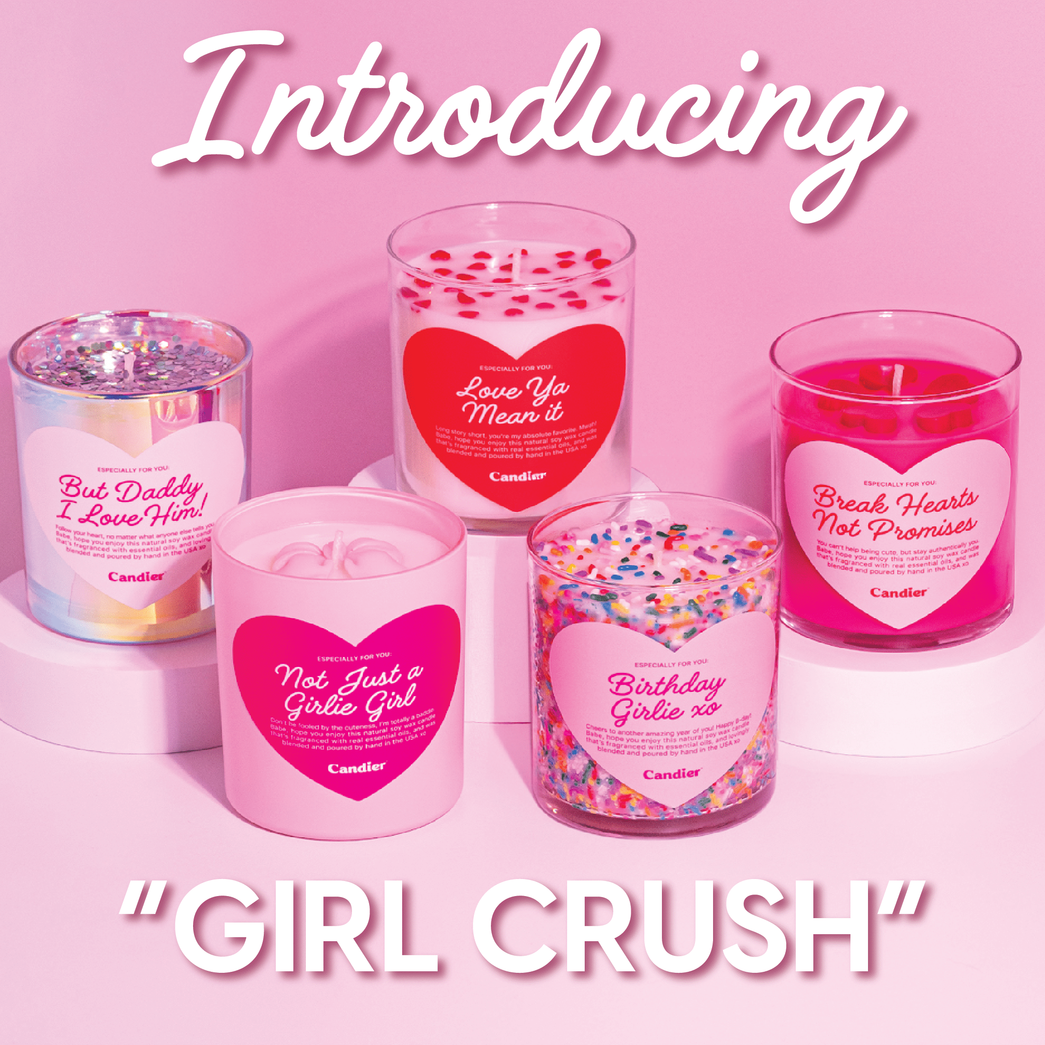 Candier Launches "Girl Crush": A New Soft Girl Aesthetic Candle Collection for 2025 - Shop Ryan Porter