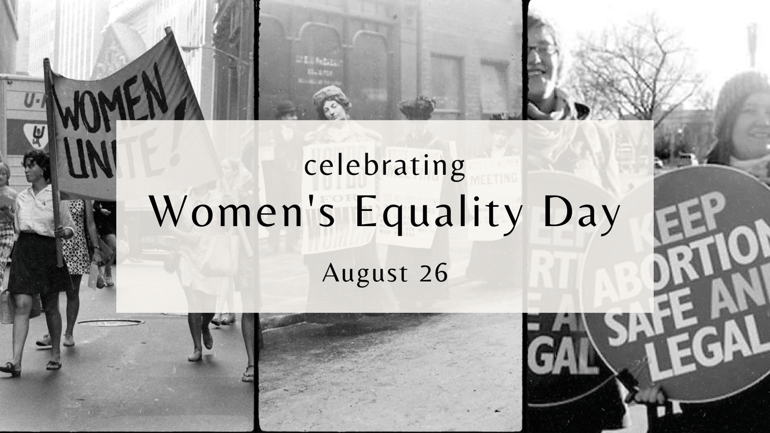 Celebrating Women's Equality Day - Shop Ryan Porter