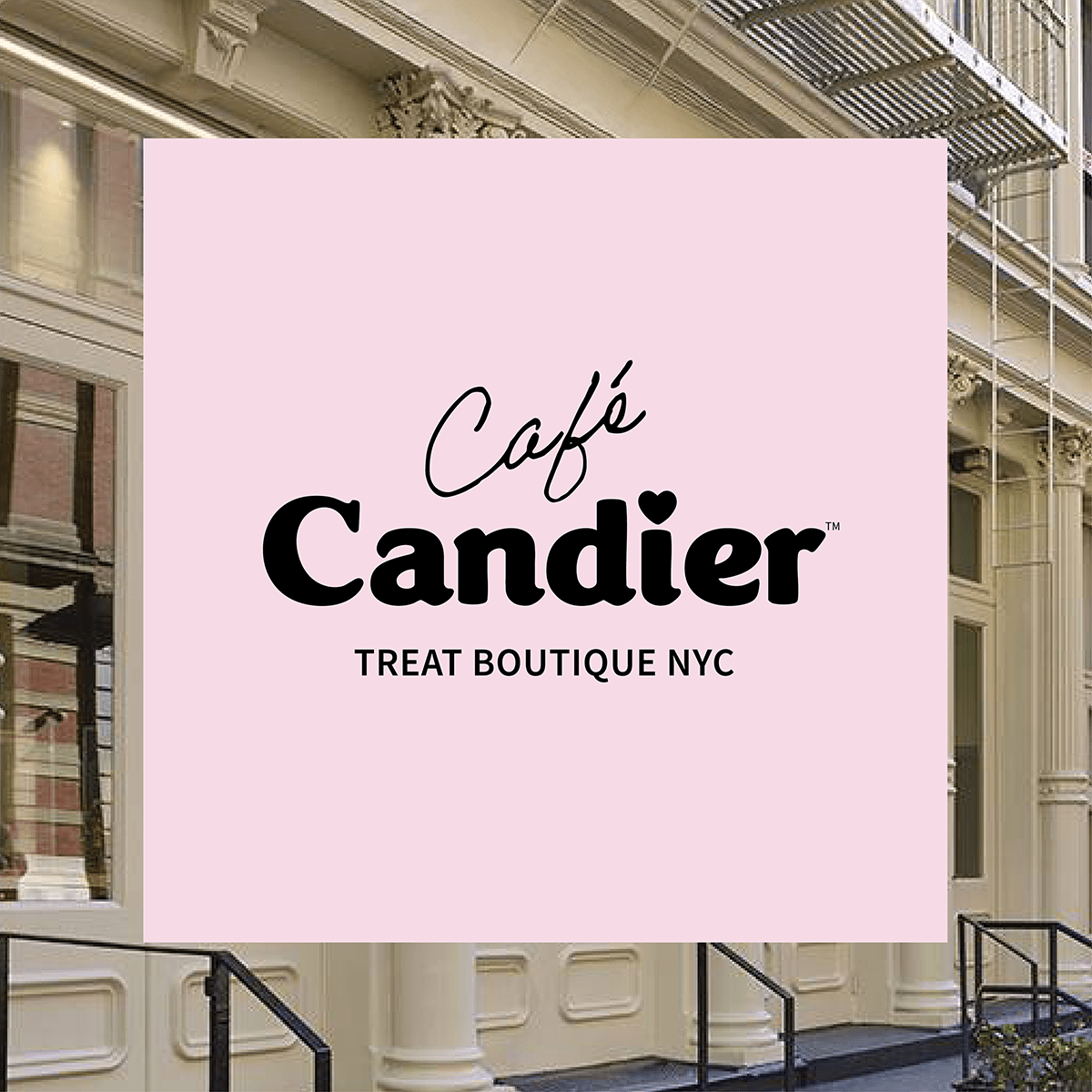 NYC pop up cafe Candier at Shipify New York Soho