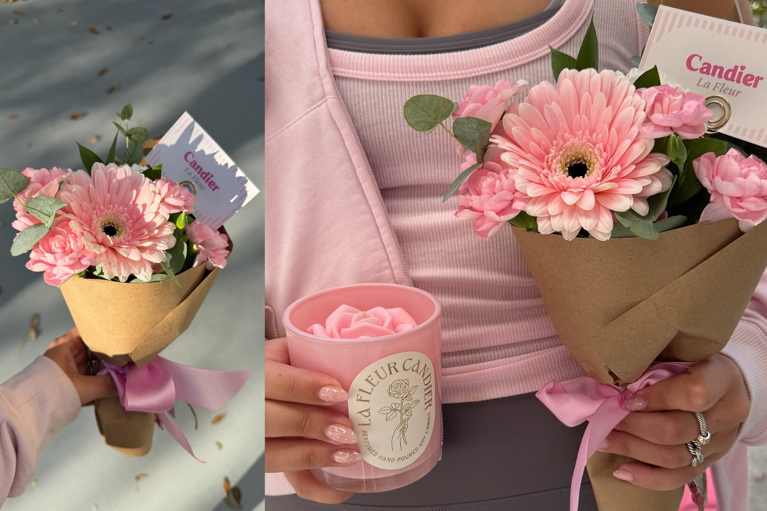 We Gave Strangers Flowers (and Candles) for the First Day of Spring 🌸