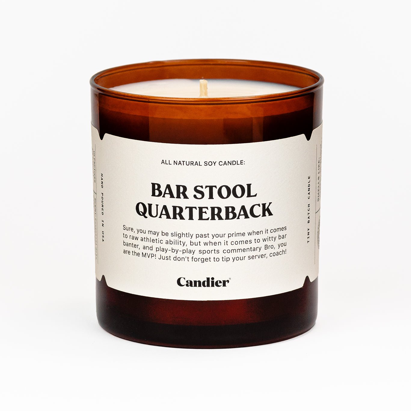 BAR STOOL QUARTERBACK CANDLE - Shop Ryan Porter