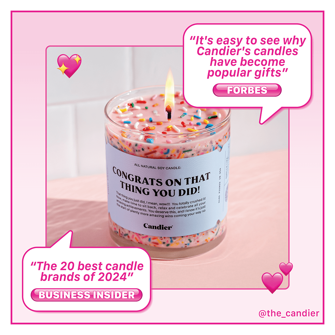 CONGRATS ON THAT THING CANDLE - Shop Ryan Porter