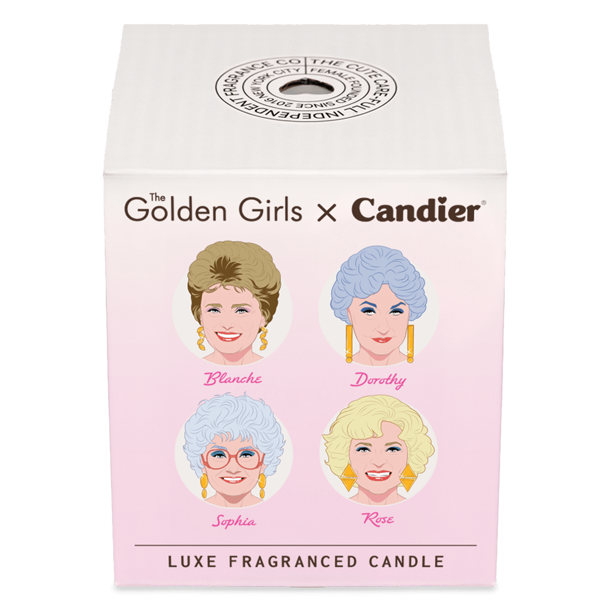 The Golden Girls Flower Candle