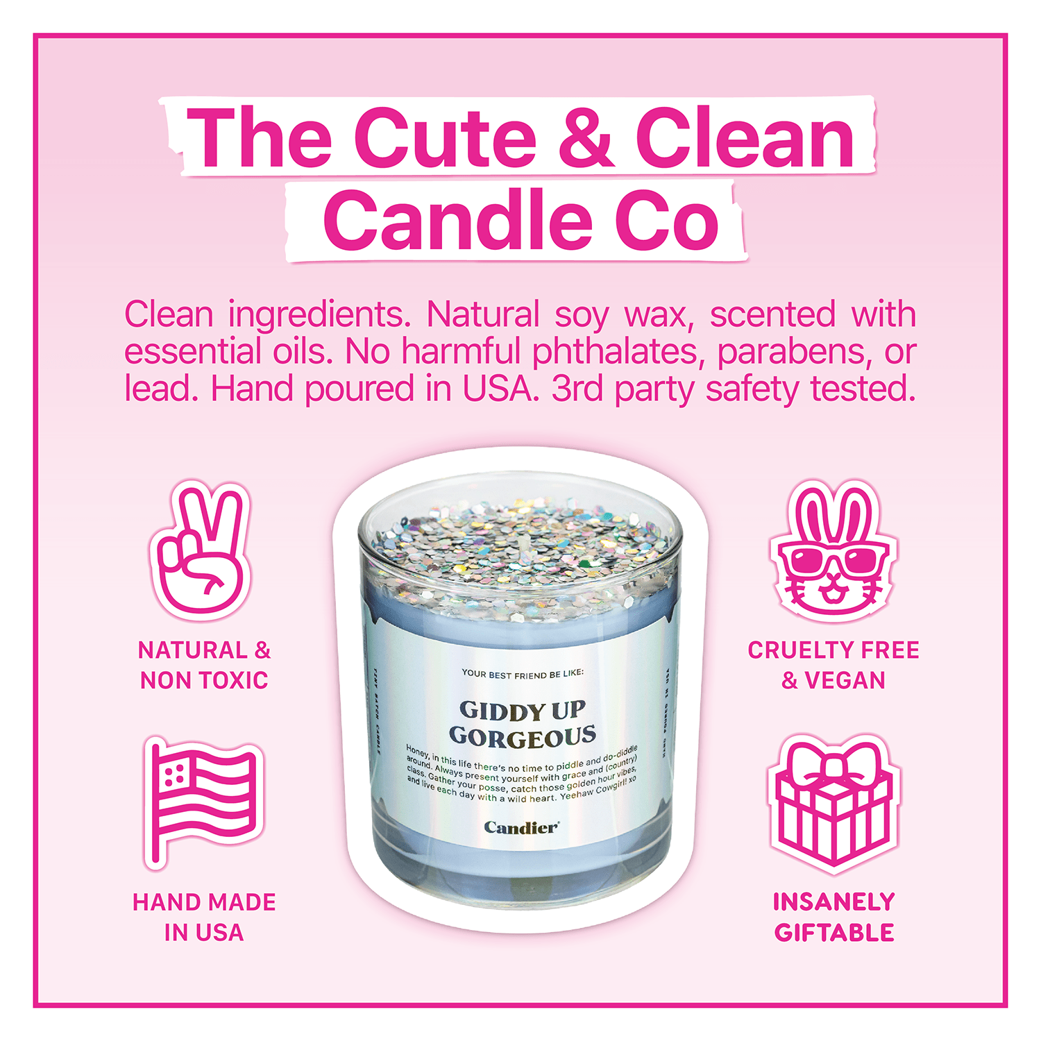 GIDDY UP GORGEOUS CANDLE - Shop Ryan Porter