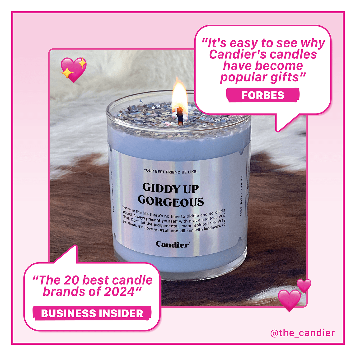GIDDY UP GORGEOUS CANDLE - Shop Ryan Porter