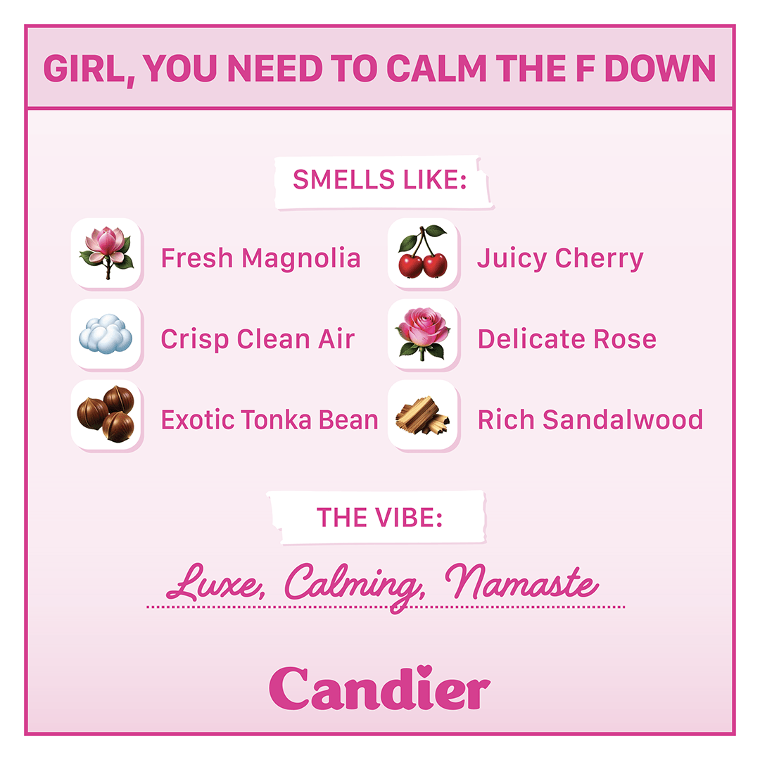 GIRL CALM THE F DOWN CANDLE - Shop Ryan Porter