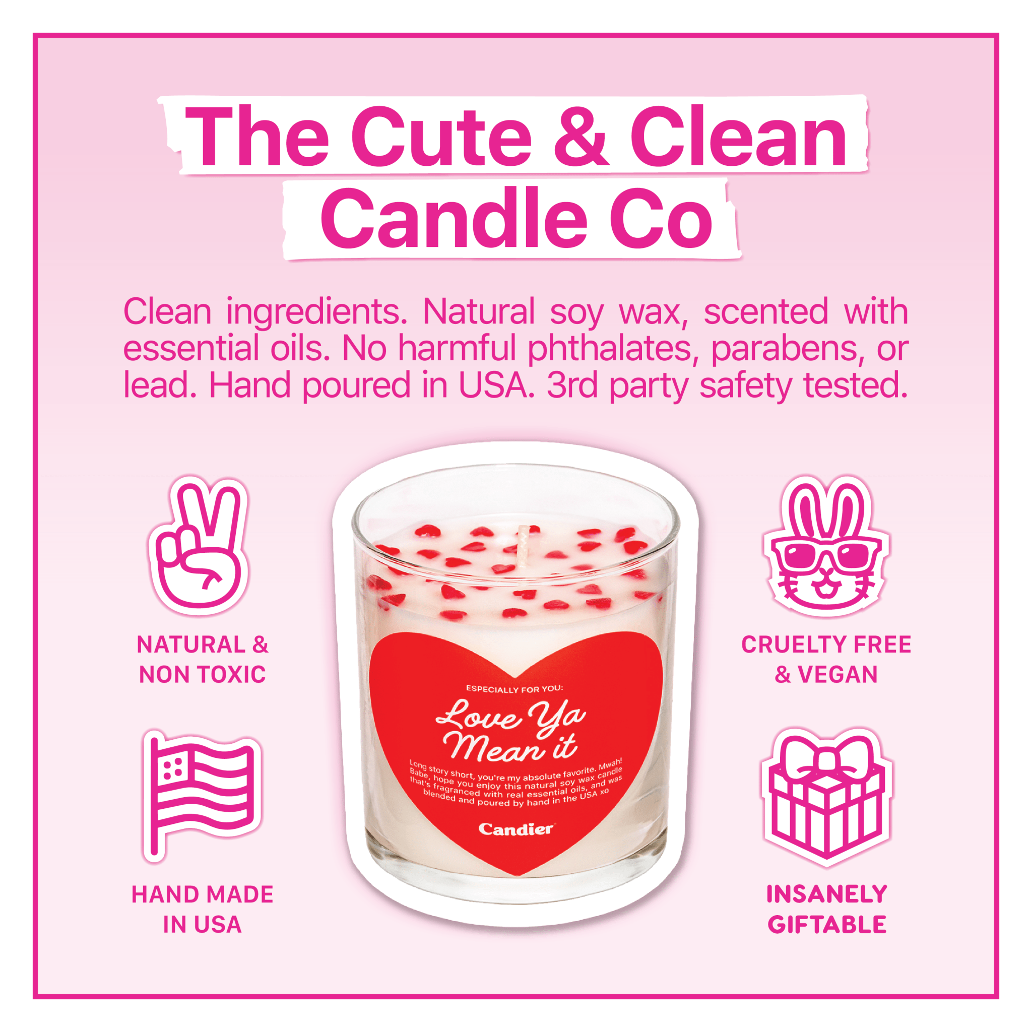 LOVE YA, MEAN IT CANDLE - Shop Ryan Porter