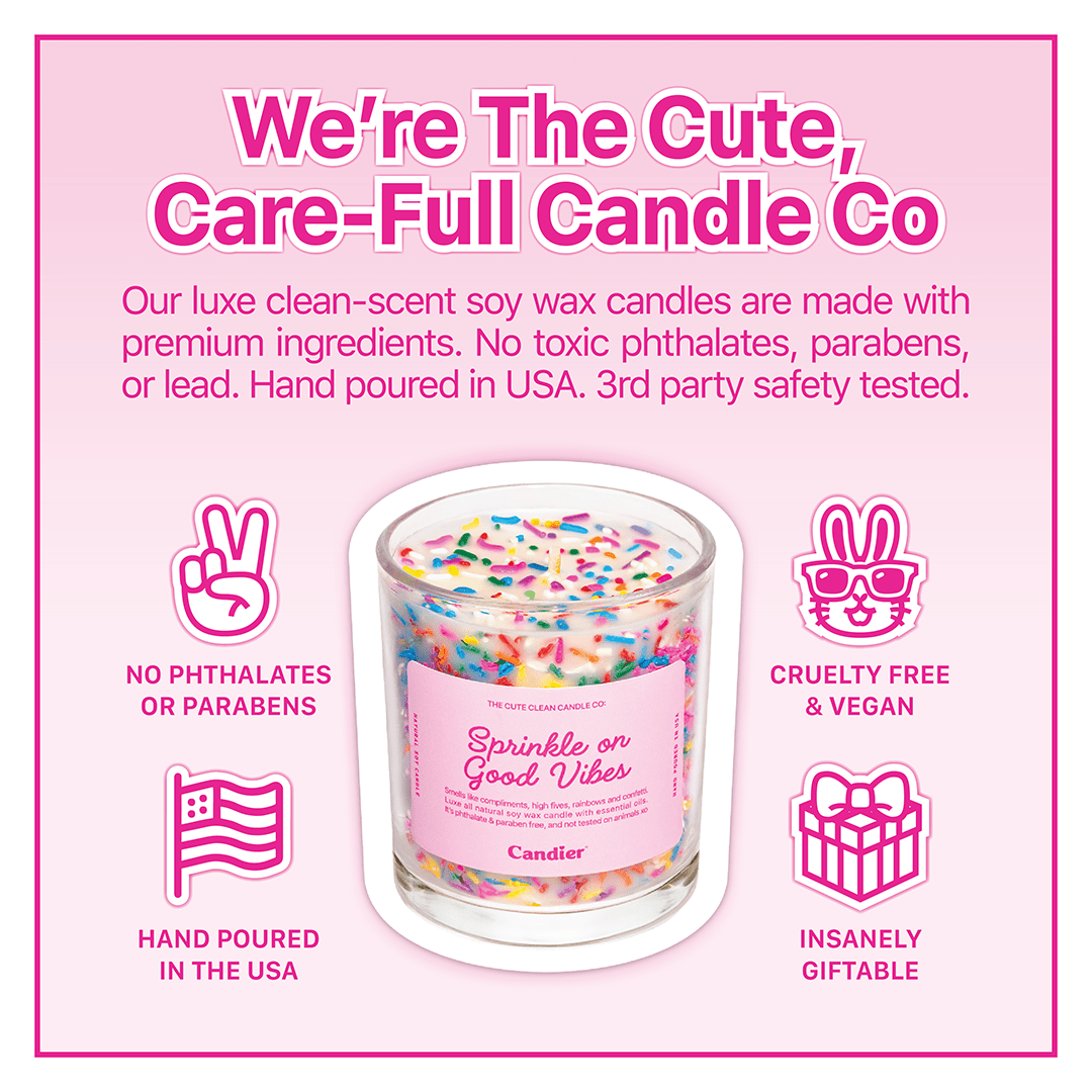 SPRINKLE ON GOOD VIBES CANDLE - Shop Ryan Porter