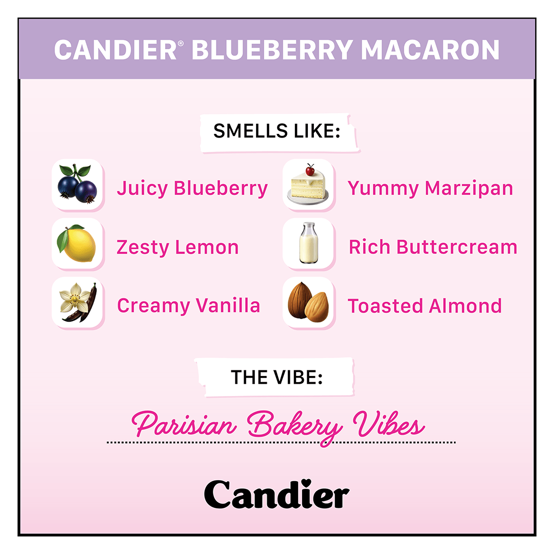 BLUEBERRY MACARON CANDLE - Shop Ryan Porter