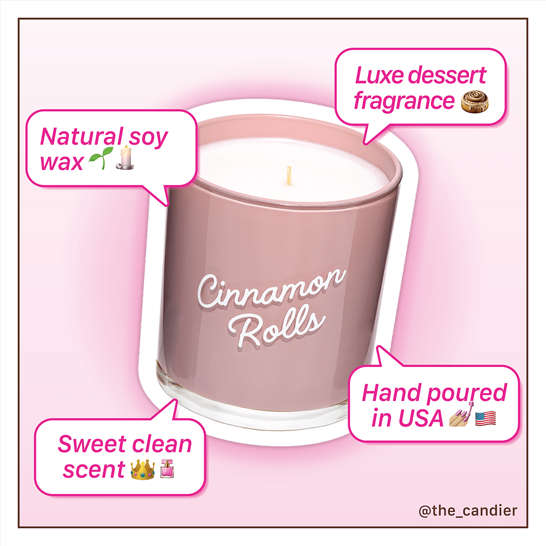 CINNAMON ROLLS CANDLE - Shop Ryan Porter