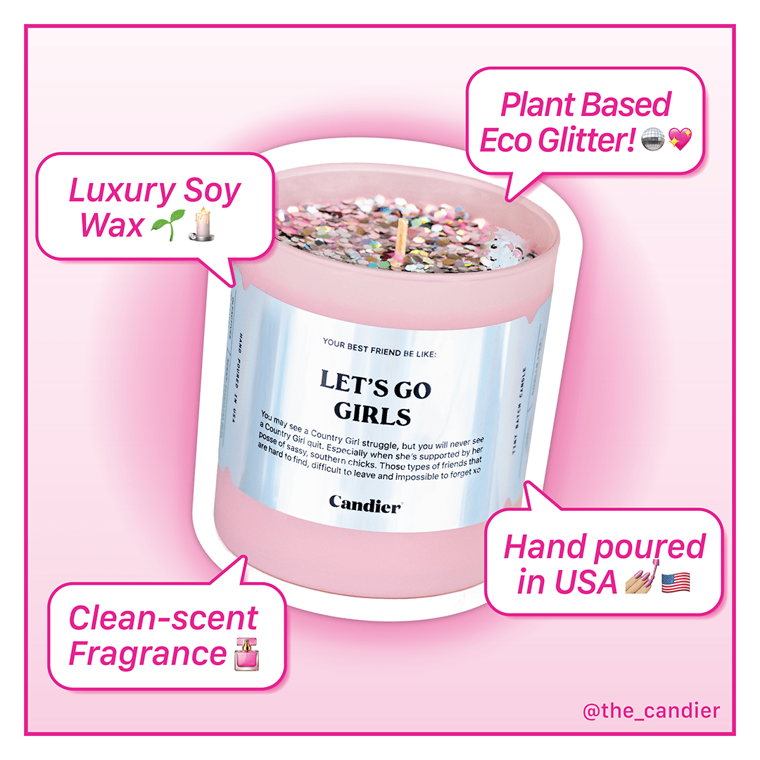 LETS GO GIRLS CANDLE - Shop Ryan Porter