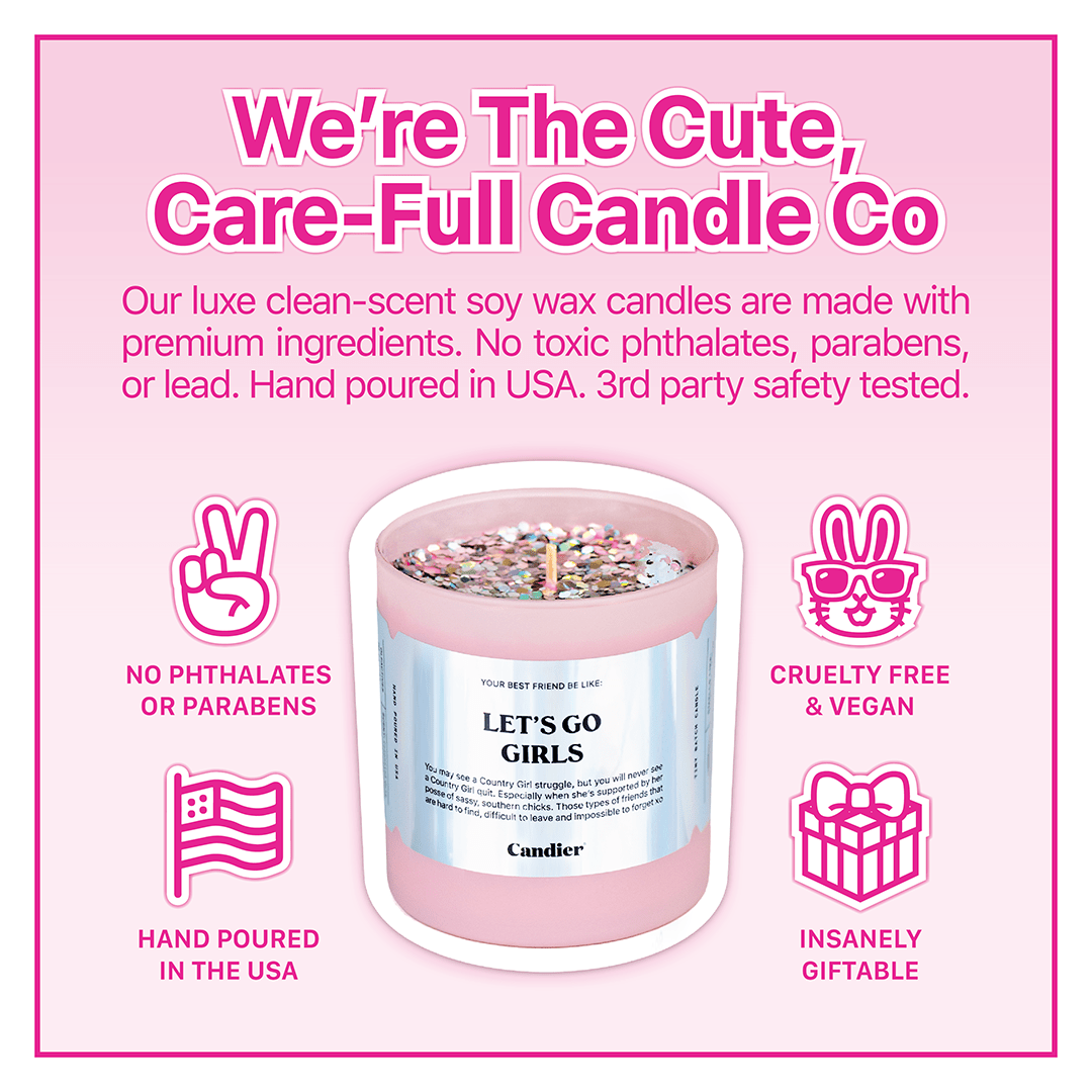 LETS GO GIRLS CANDLE - Shop Ryan Porter