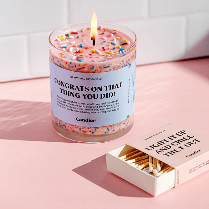 CONGRATS ON THAT THING CANDLE - Shop Ryan Porter
