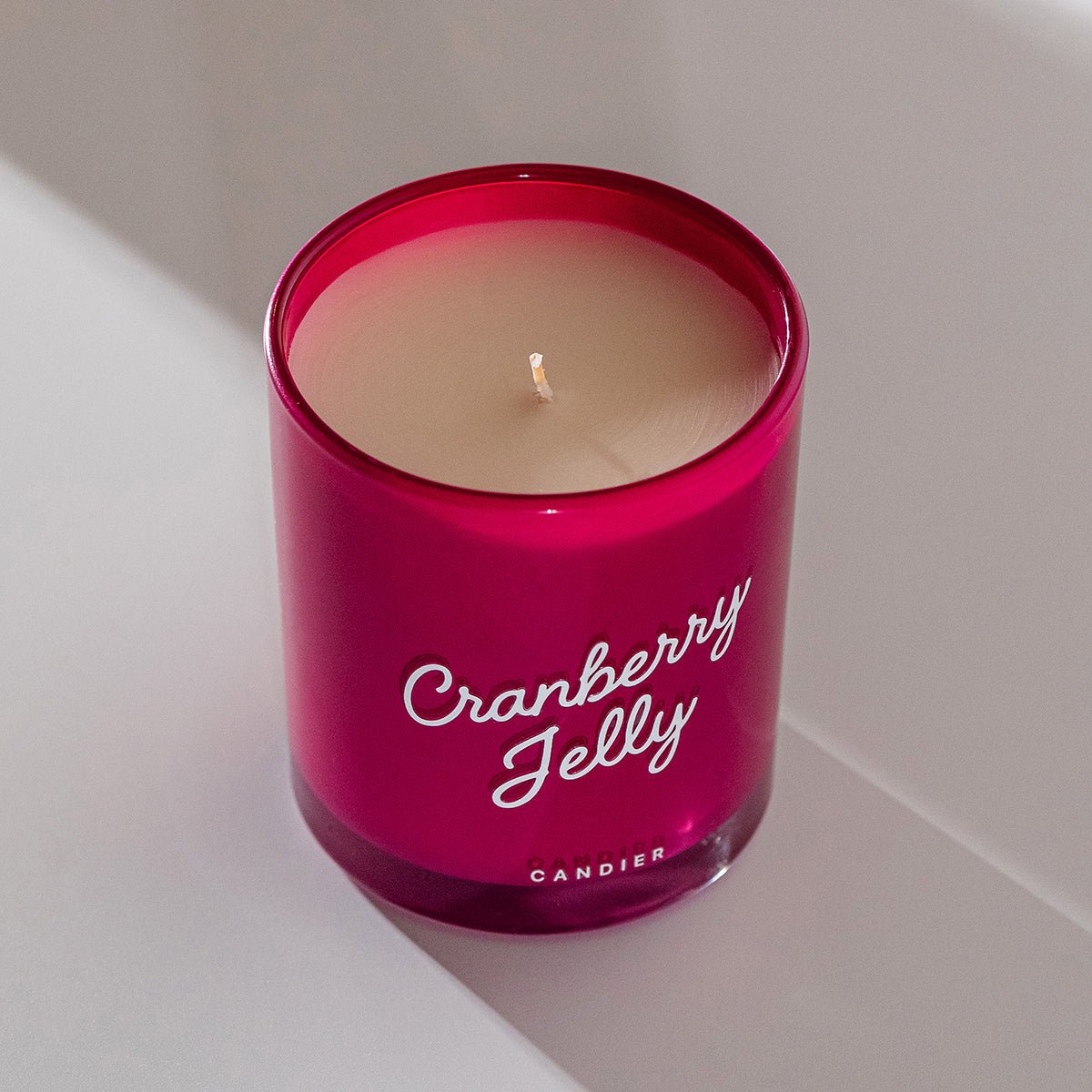 Cranberry Jelly Candle