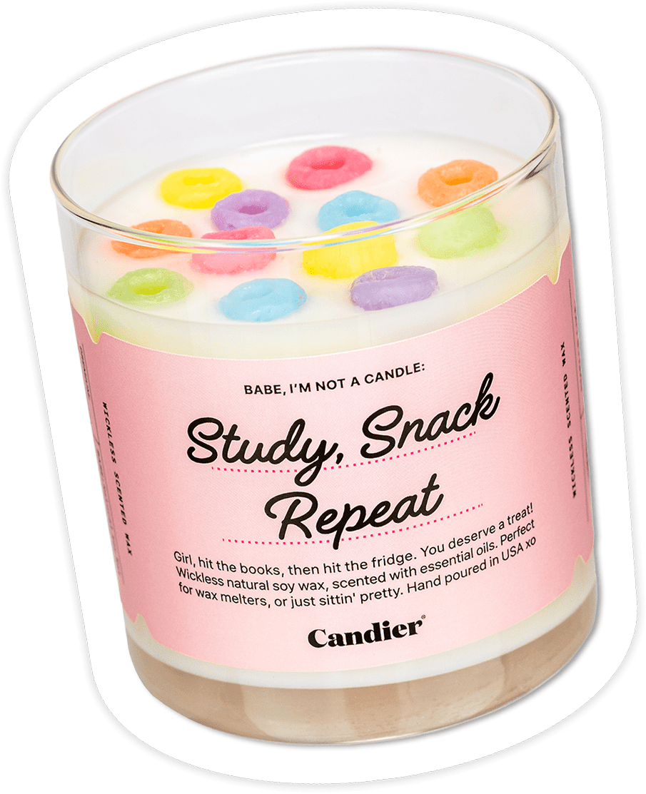 STUDY SNACK REPEAT FLAMELESS WAX MELT - Shop Ryan Porter