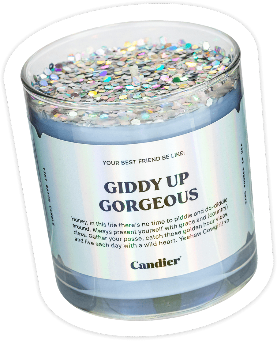 GIDDY UP GORGEOUS CANDLE - Shop Ryan Porter