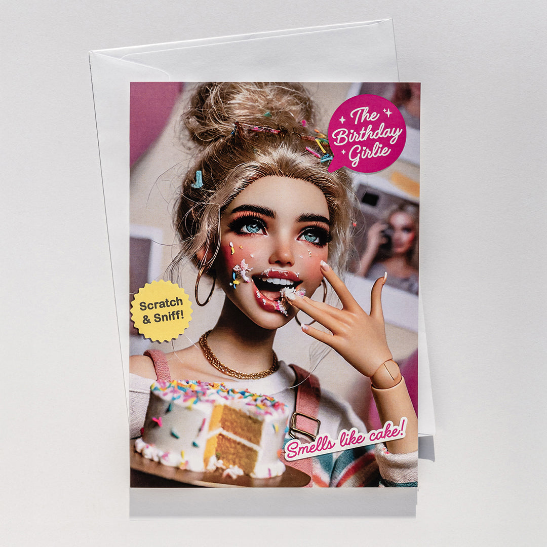BIRTHDAY - SCRATCH N SNIFF GREETING CARD