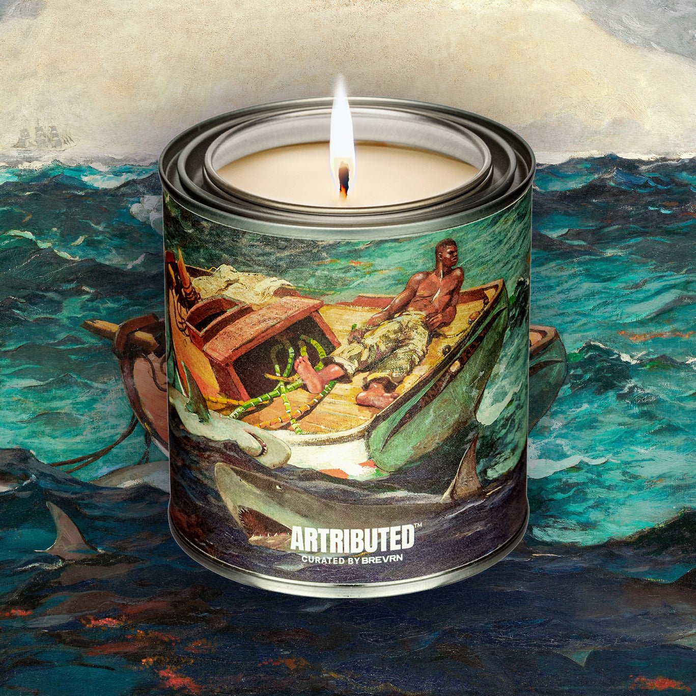 Winslow Homer The Gulf Stream Candle - Shop Ryan Porter