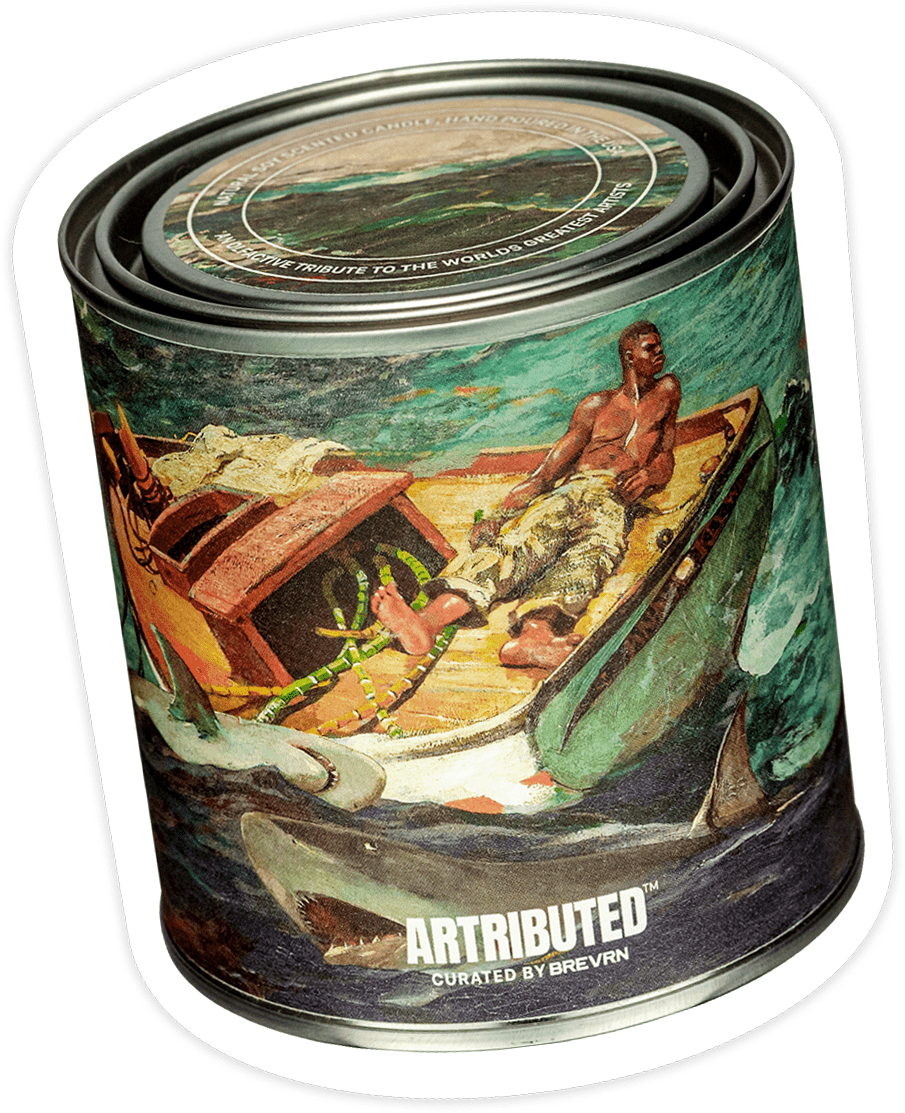 Winslow Homer The Gulf Stream Candle - Shop Ryan Porter
