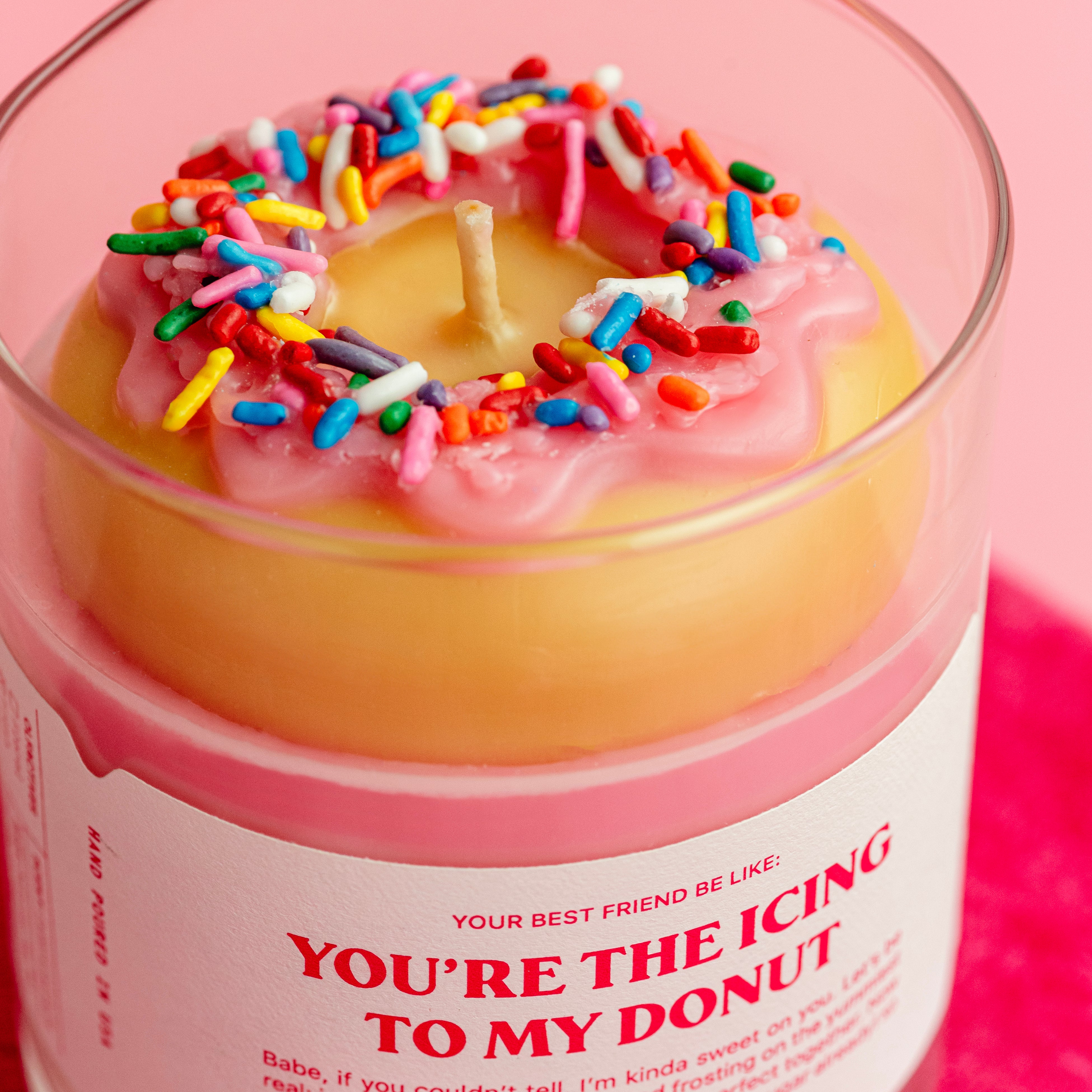 YOU'RE THE ICING TO MY DONUT CANDLE