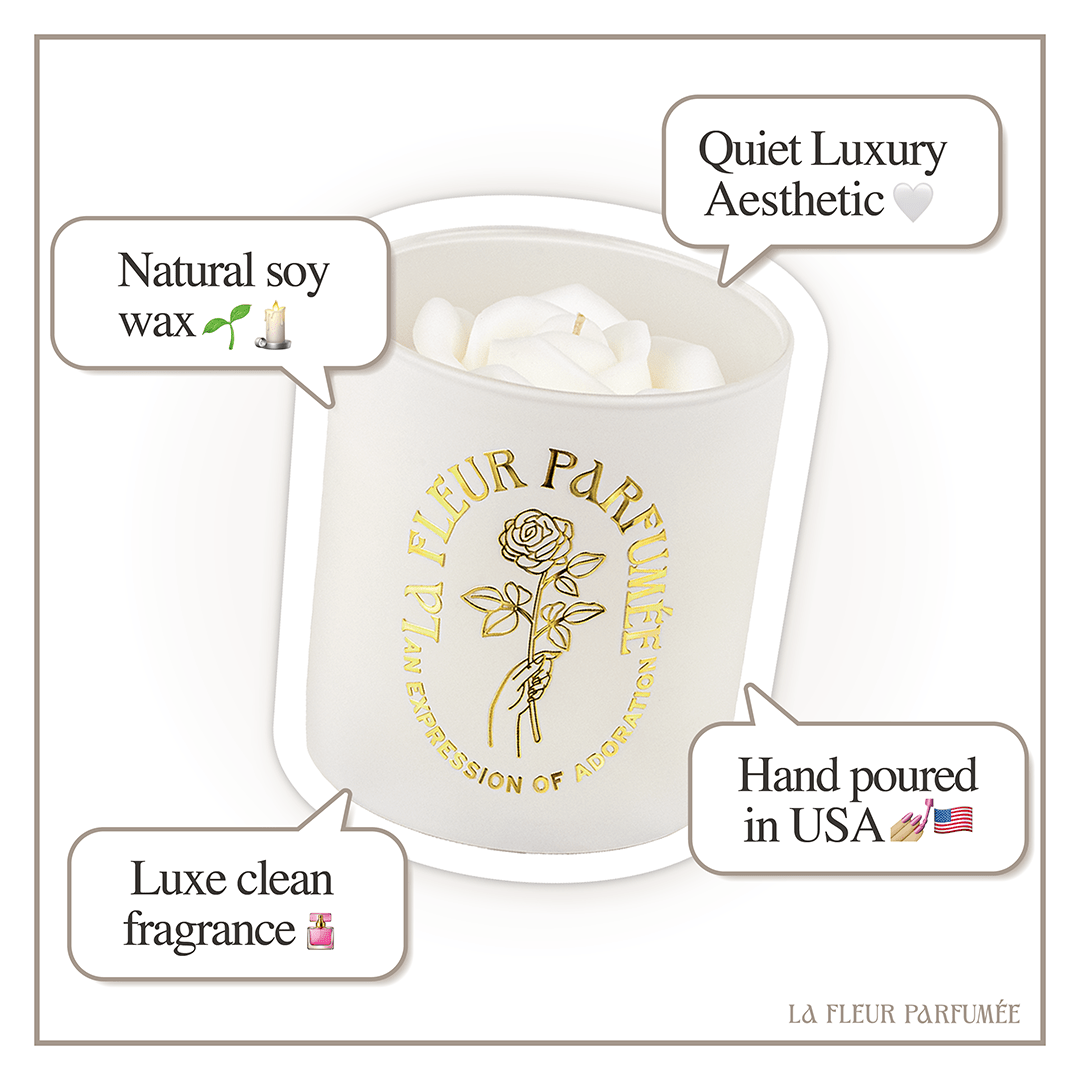 LA FLEUR - GARDENIA ROSE CANDLE - Shop Ryan Porter