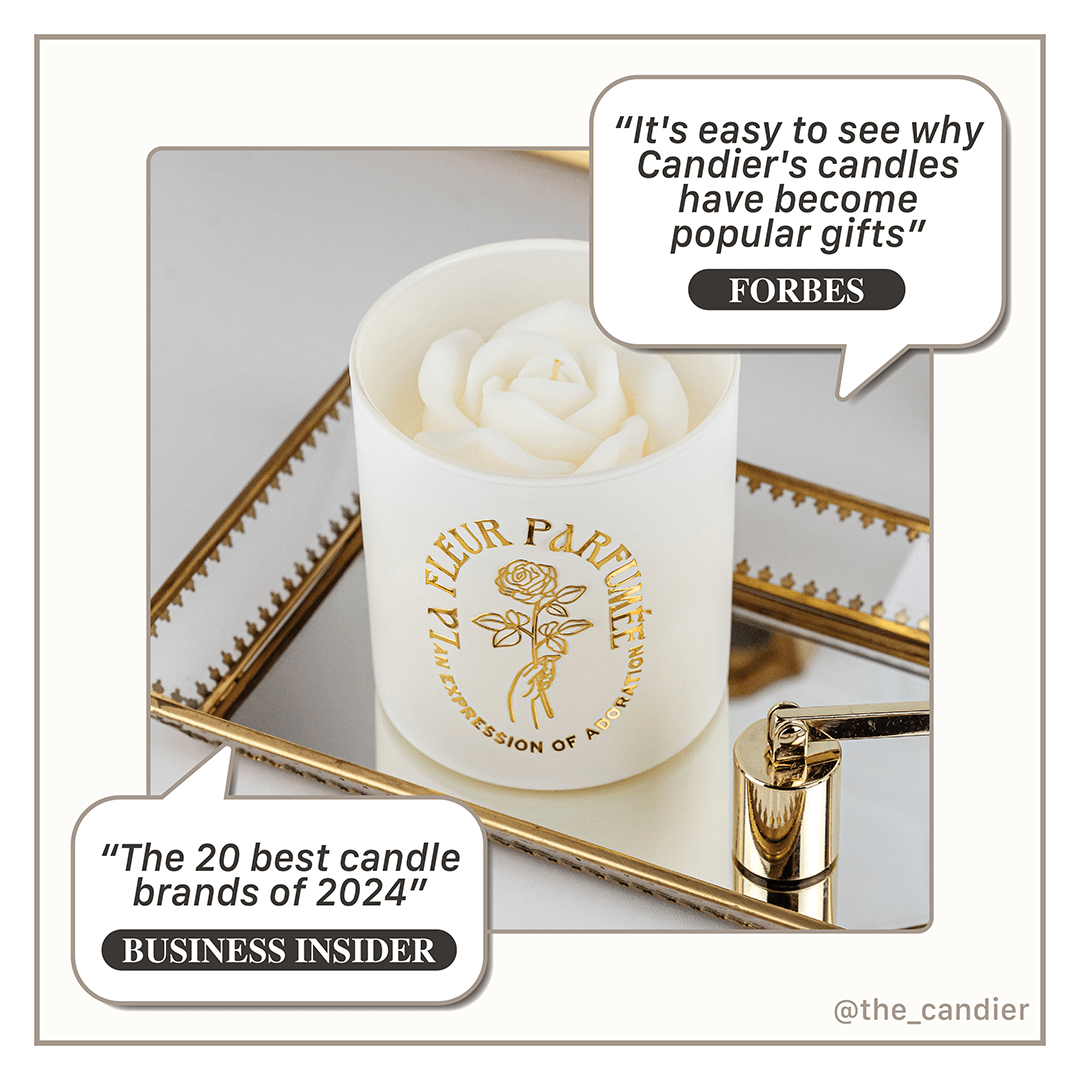 LA FLEUR - GARDENIA ROSE CANDLE - Shop Ryan Porter