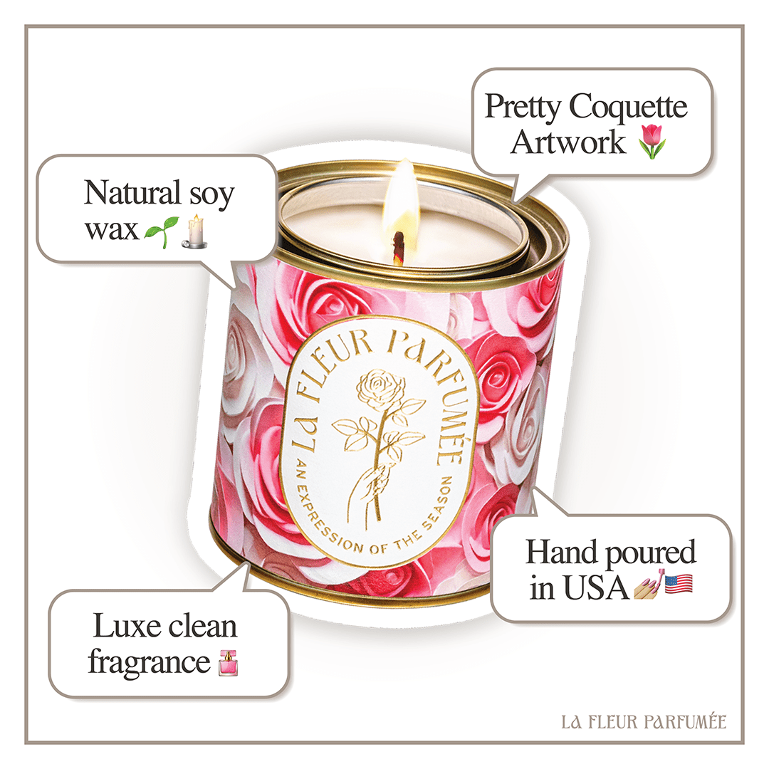 PINK ROSES COQUETTE CANDLE - Shop Ryan Porter