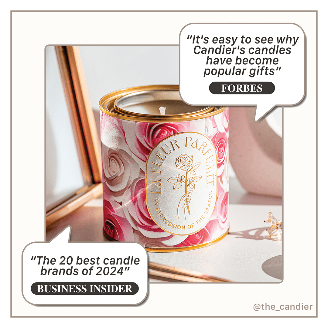 PINK ROSES COQUETTE CANDLE - Shop Ryan Porter