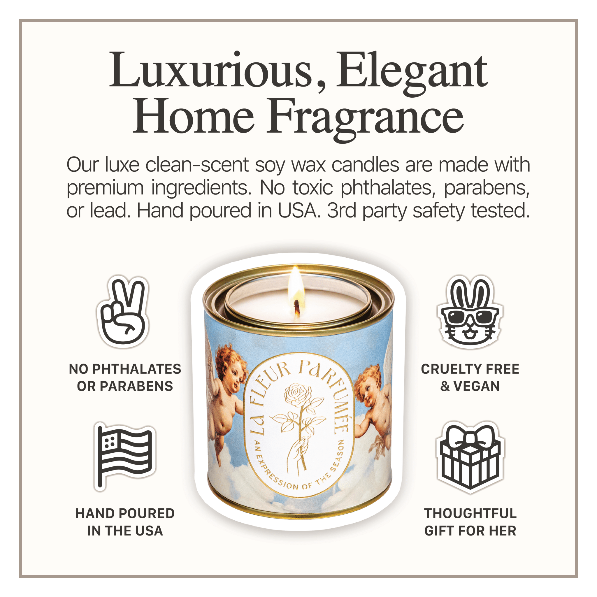 CHERUBIMS COQUETTE CANDLE - Shop Ryan Porter