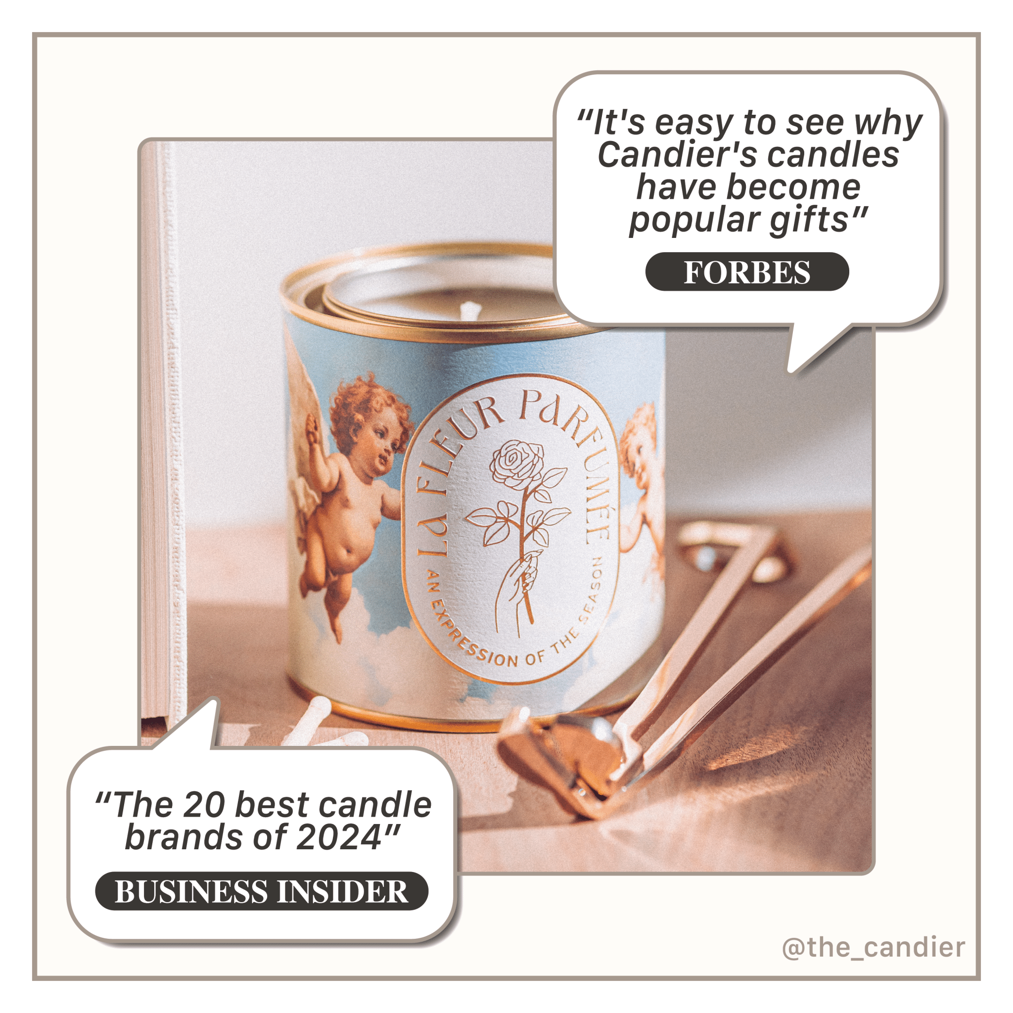 CHERUBIMS COQUETTE CANDLE - Shop Ryan Porter