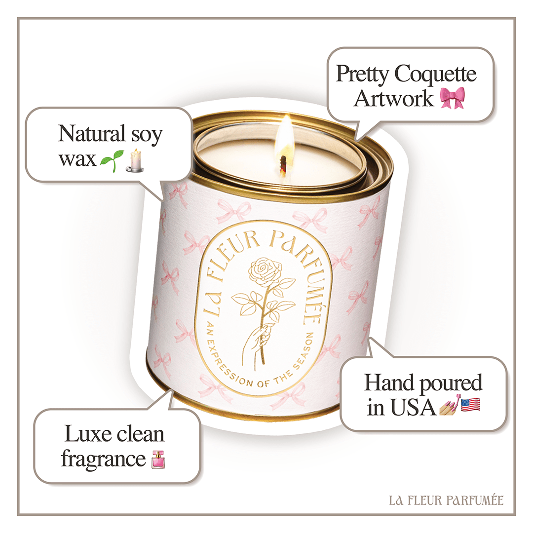 La Fleur Coquette Bow Candle - Shop Ryan Porter