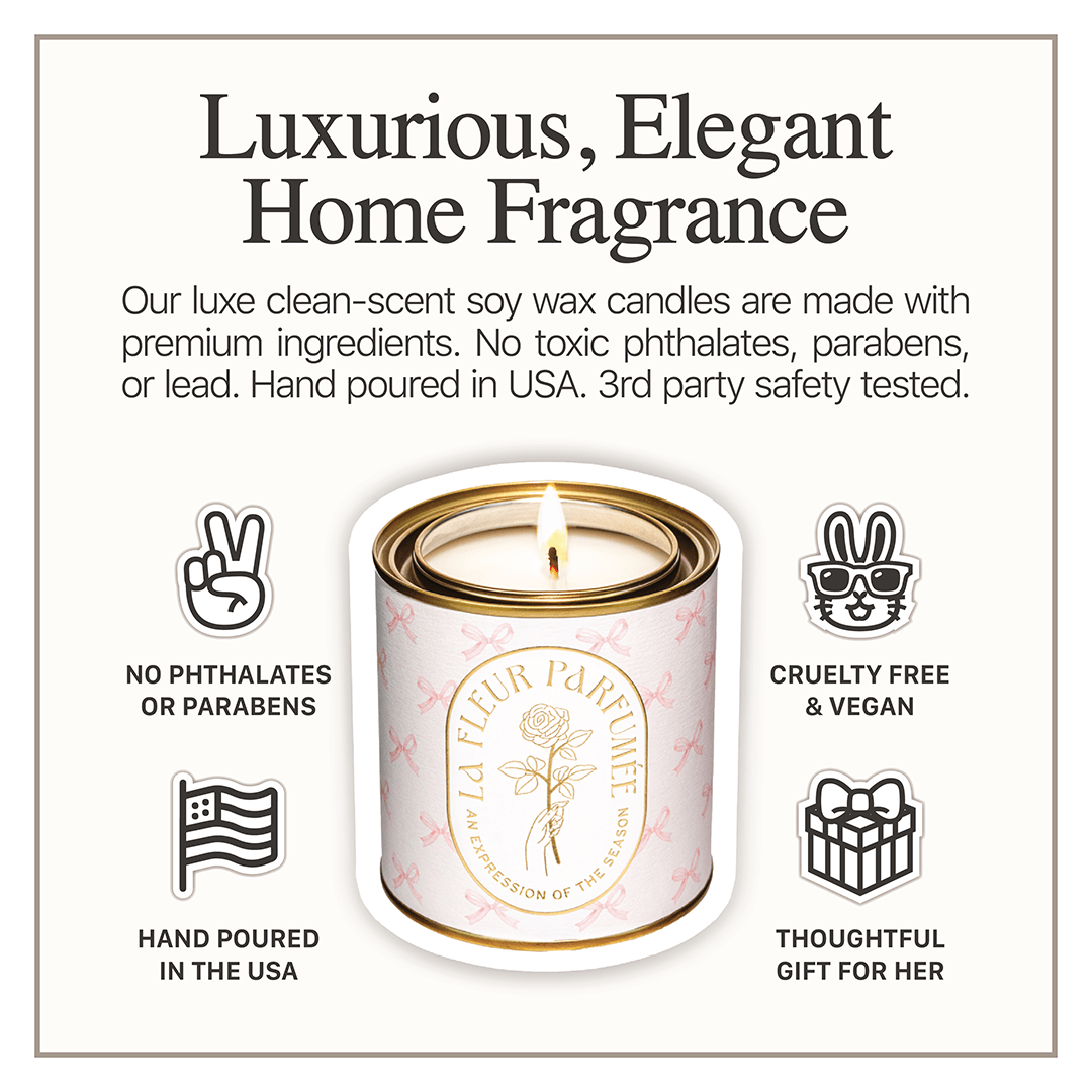 La Fleur Coquette Bow Candle - Shop Ryan Porter