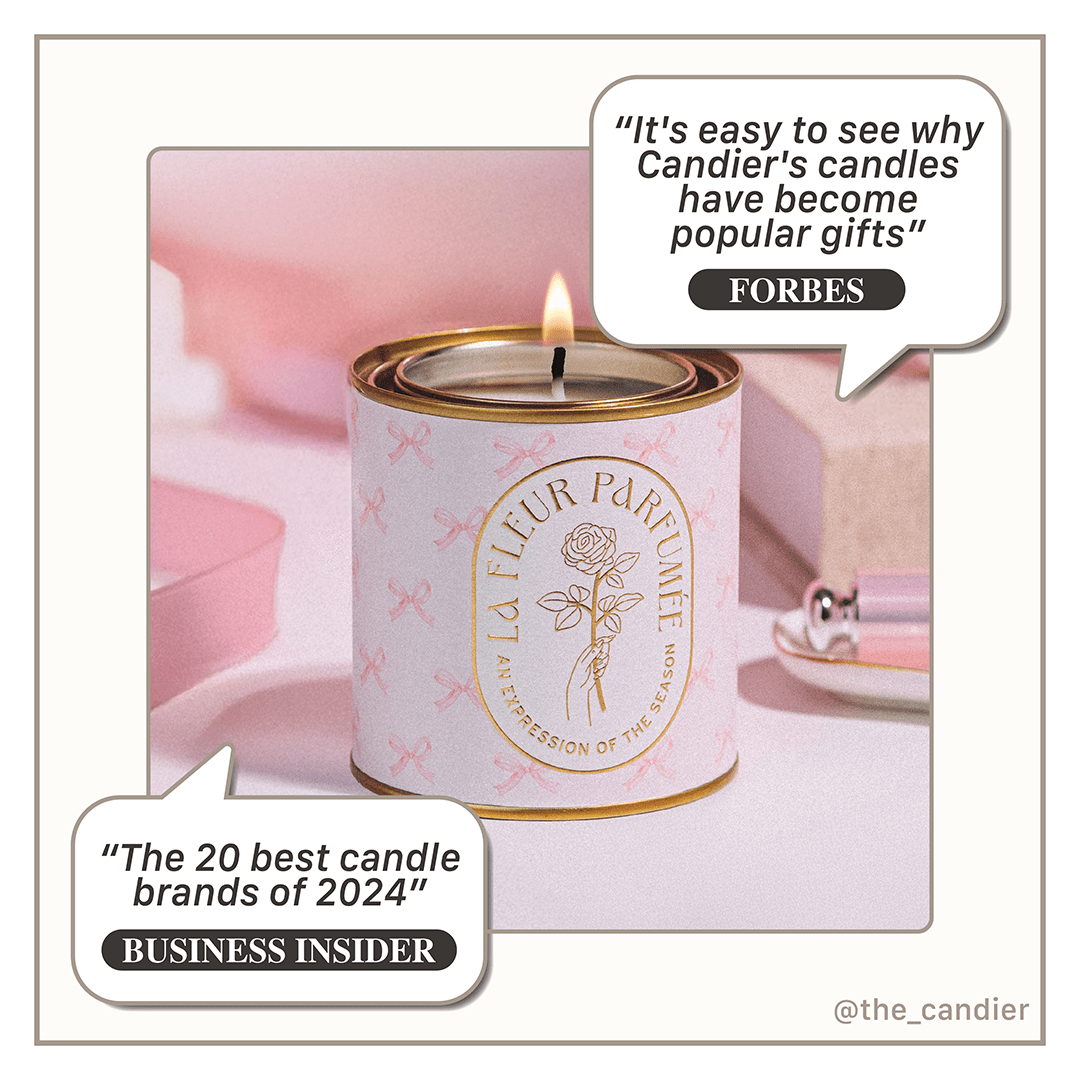 La Fleur Coquette Bow Candle - Shop Ryan Porter