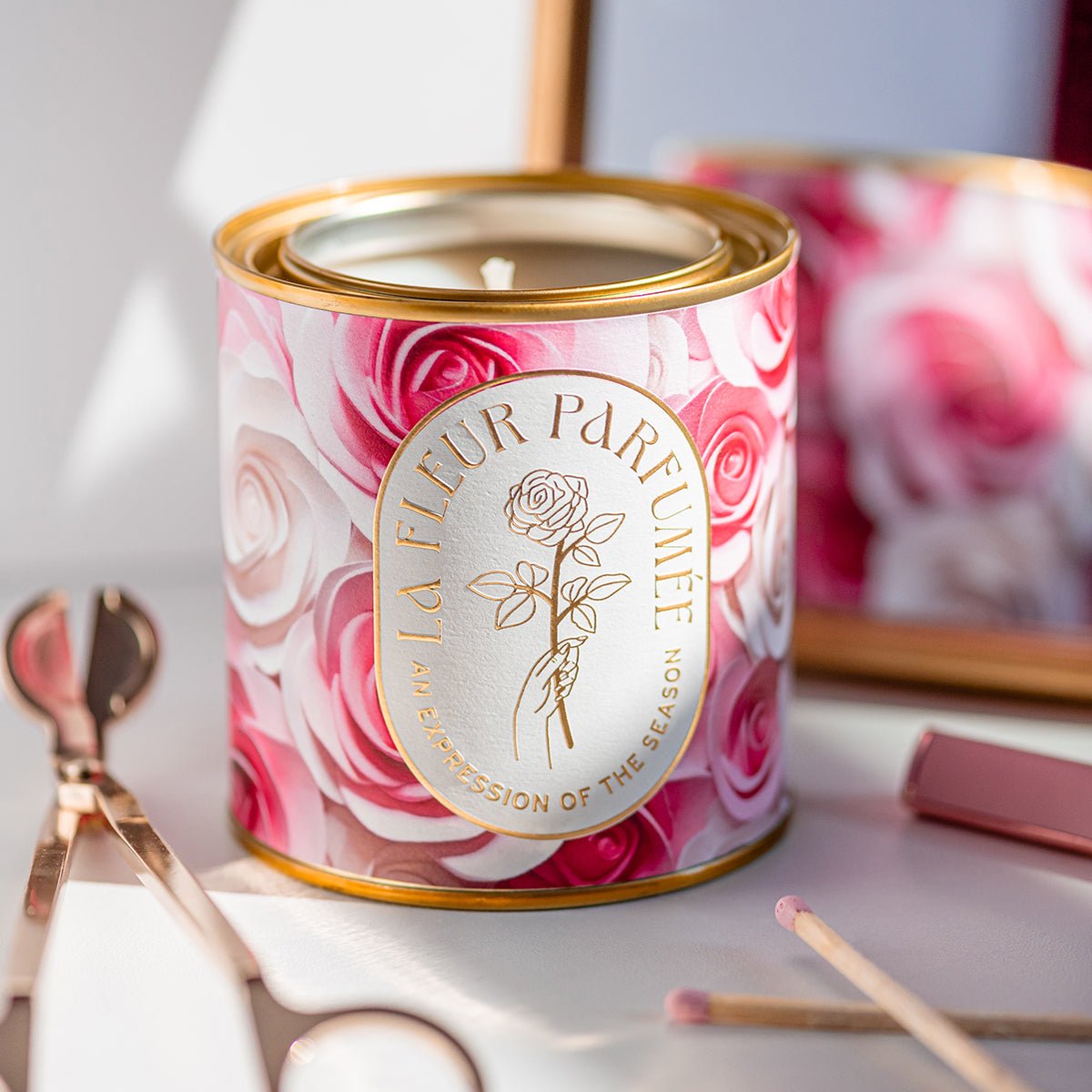 PINK ROSES COQUETTE CANDLE - Shop Ryan Porter