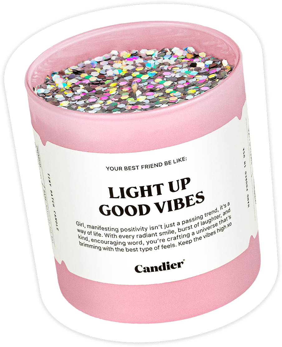 LIGHT UP GOOD VIBES CANDLE - Shop Ryan Porter