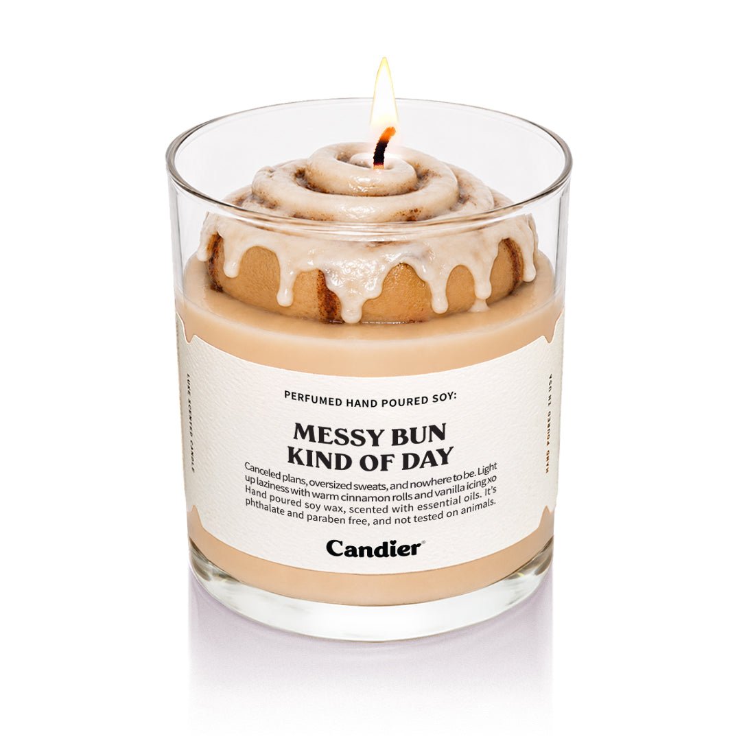 Messy Bun Candle