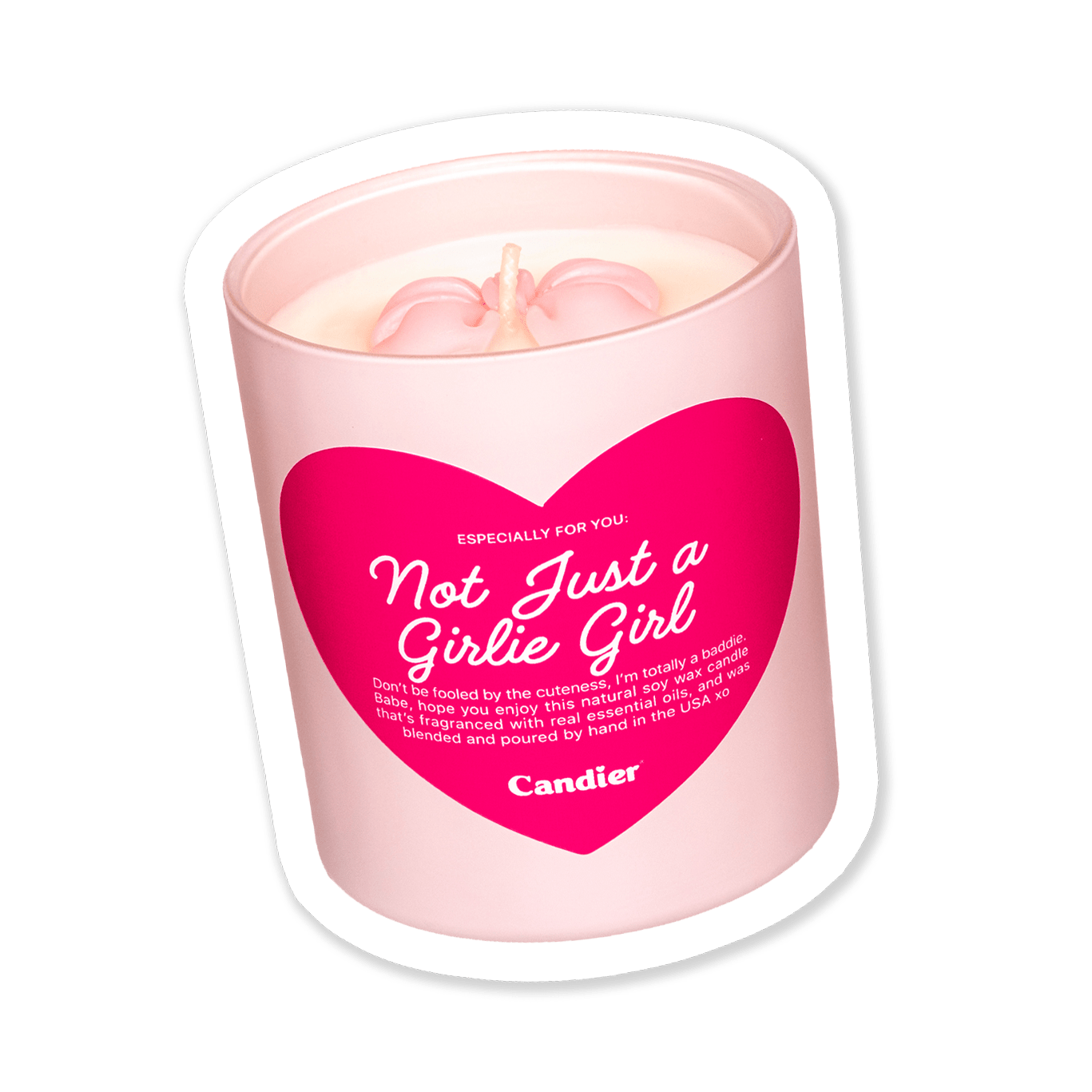 NOT JUST A GIRLIE GIRL CANDLE - Shop Ryan Porter