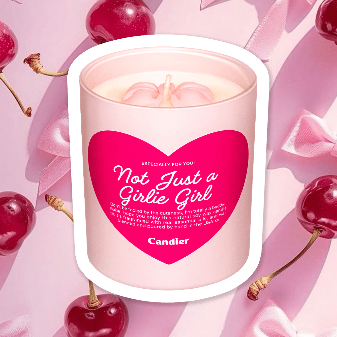 NOT JUST A GIRLIE GIRL CANDLE - Shop Ryan Porter