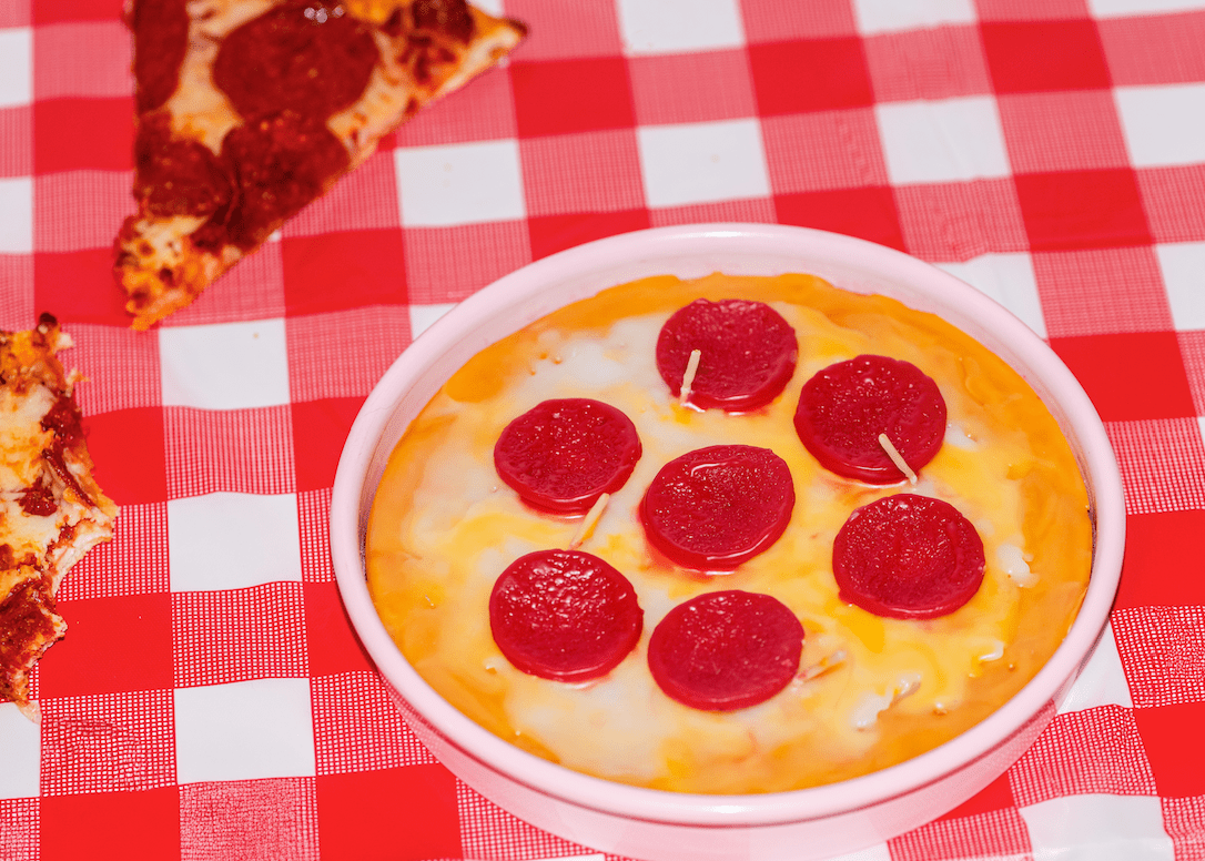 PIZZA GIRL PIZZA CANDLE - Shop Ryan Porter