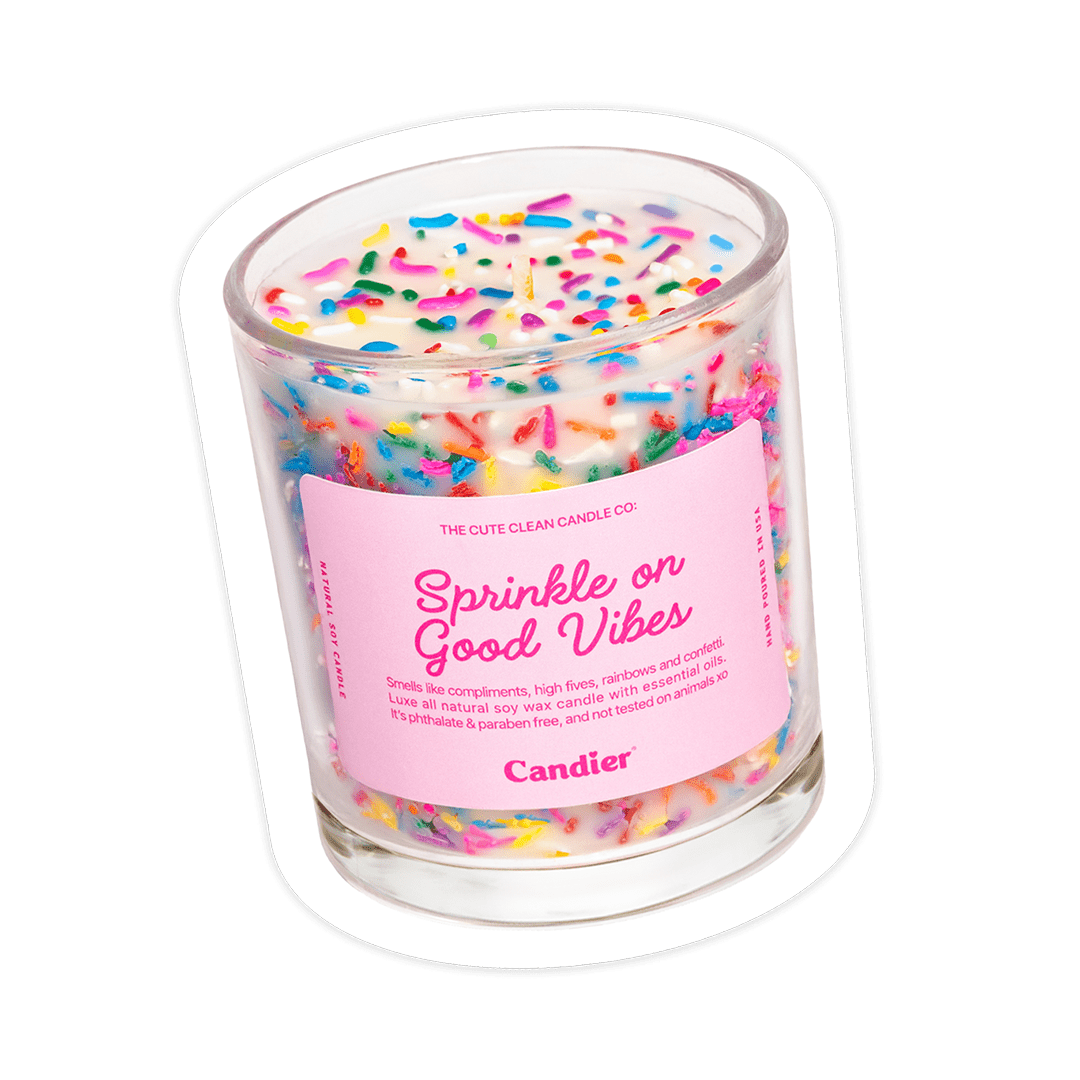 SPRINKLE ON GOOD VIBES CANDLE - Shop Ryan Porter