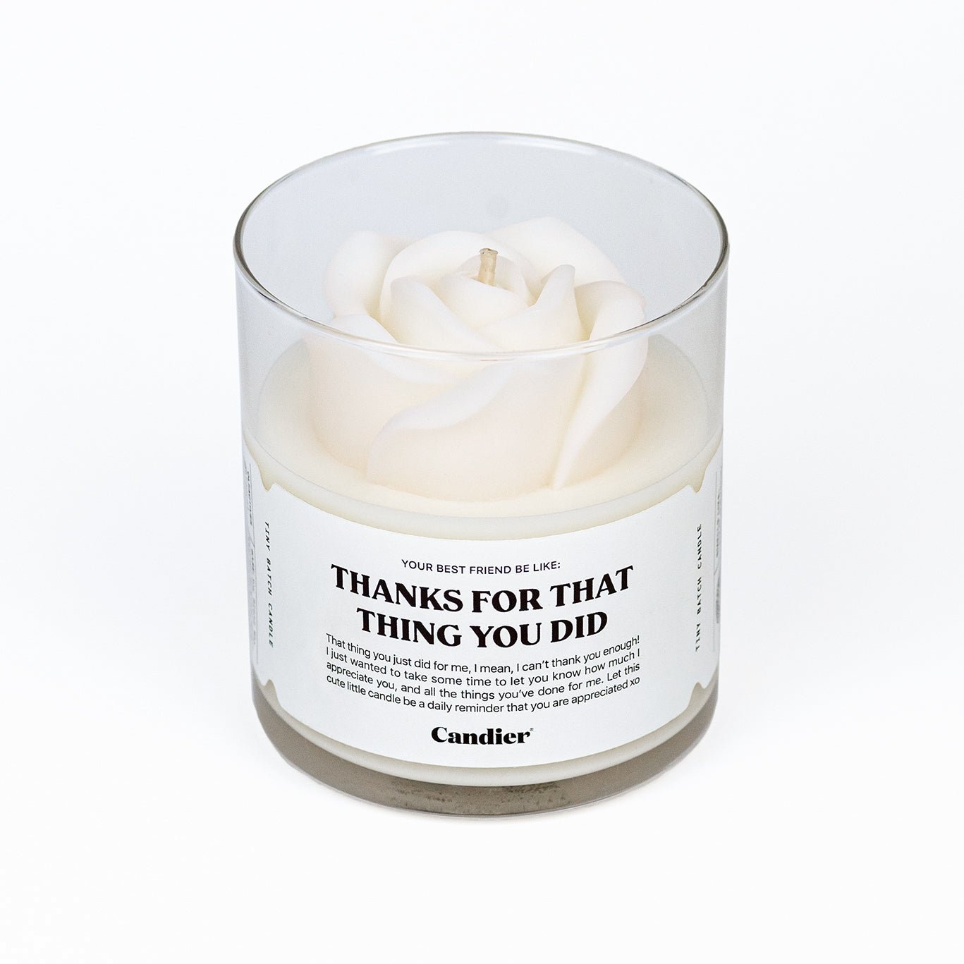 THANKS CANDLE