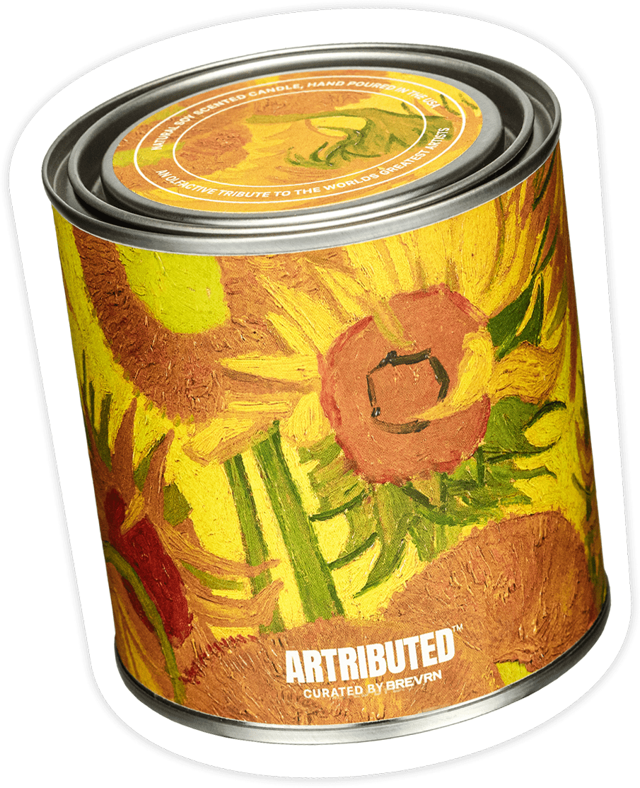 Van Gogh Sunflowers Candle - Shop Ryan Porter