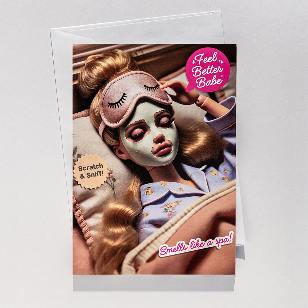 GET WELL SOON - SCRATCH N SNIFF CARD - Shop Ryan Porter