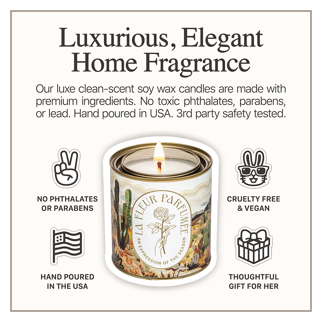 La Fleur Candier luxury soy wax candles with home luxury scents, designed for thoughtful gifts and clean burning experiences.