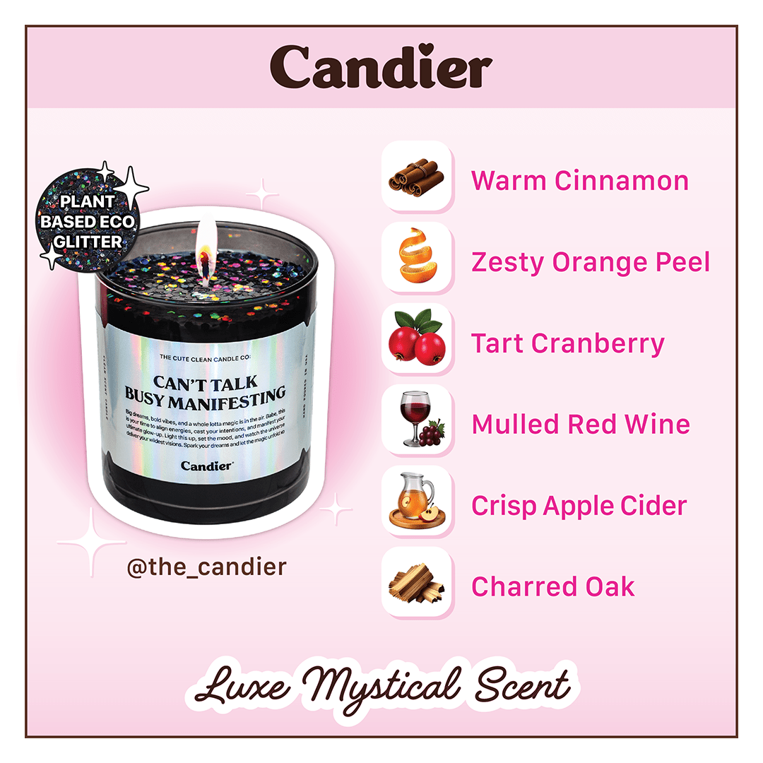 CANT TALK BUSY MANIFESTING CANDLE - Shop Ryan Porter