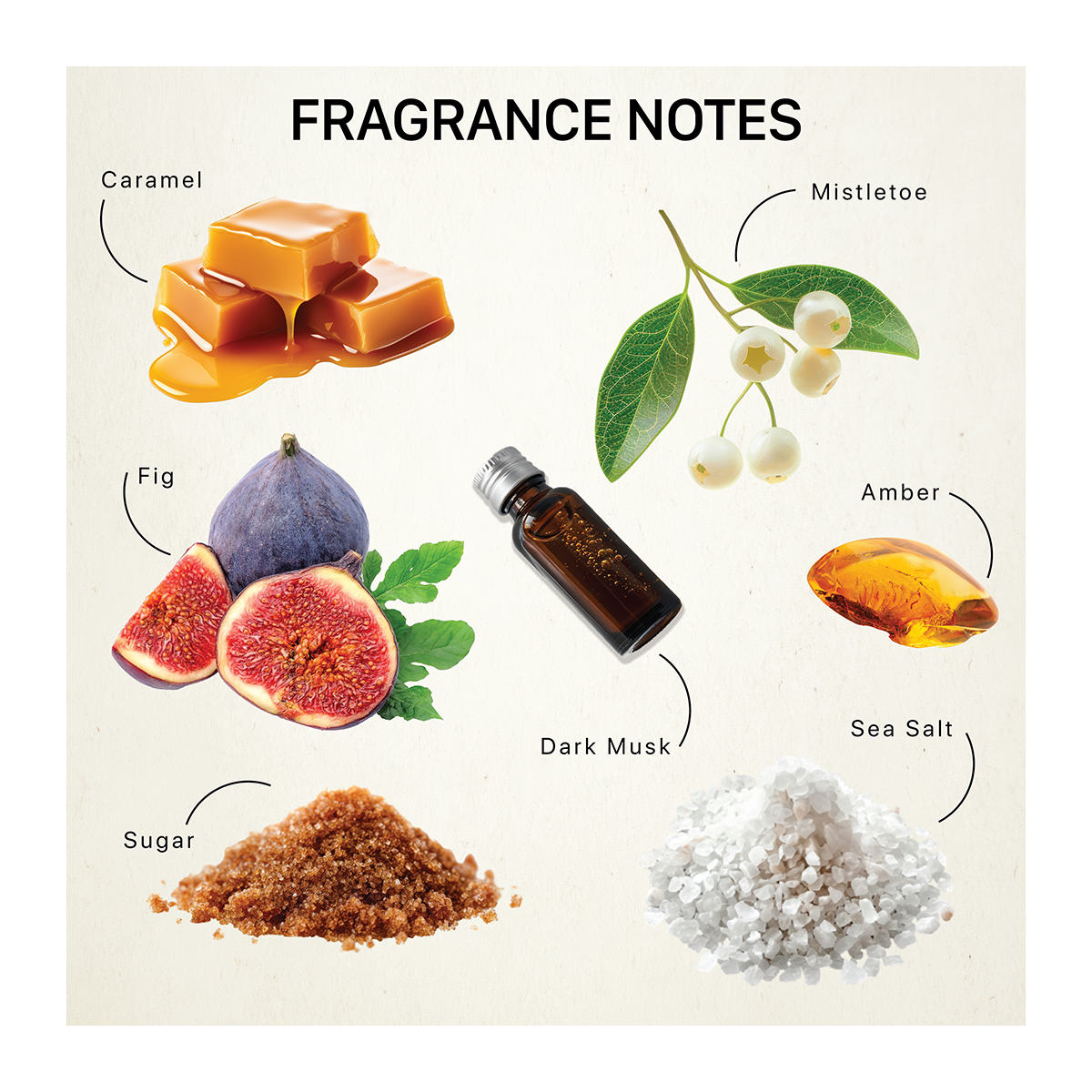 The Gathering of Noel fragrance notes – La Fleur Parfumée holiday candle with fig, fir balsam and snow accord for winter gifting.