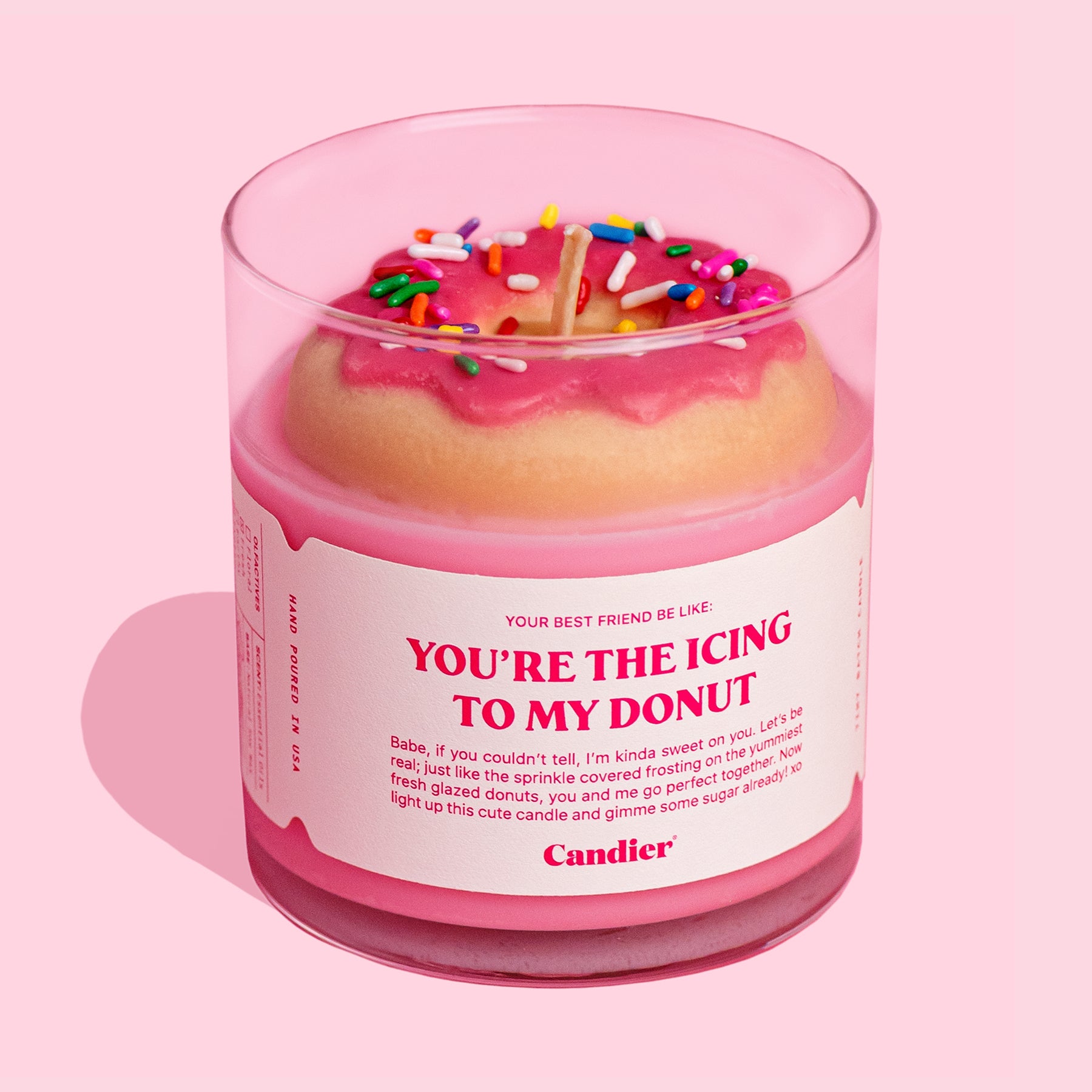 YOU'RE THE ICING TO MY DONUT CANDLE