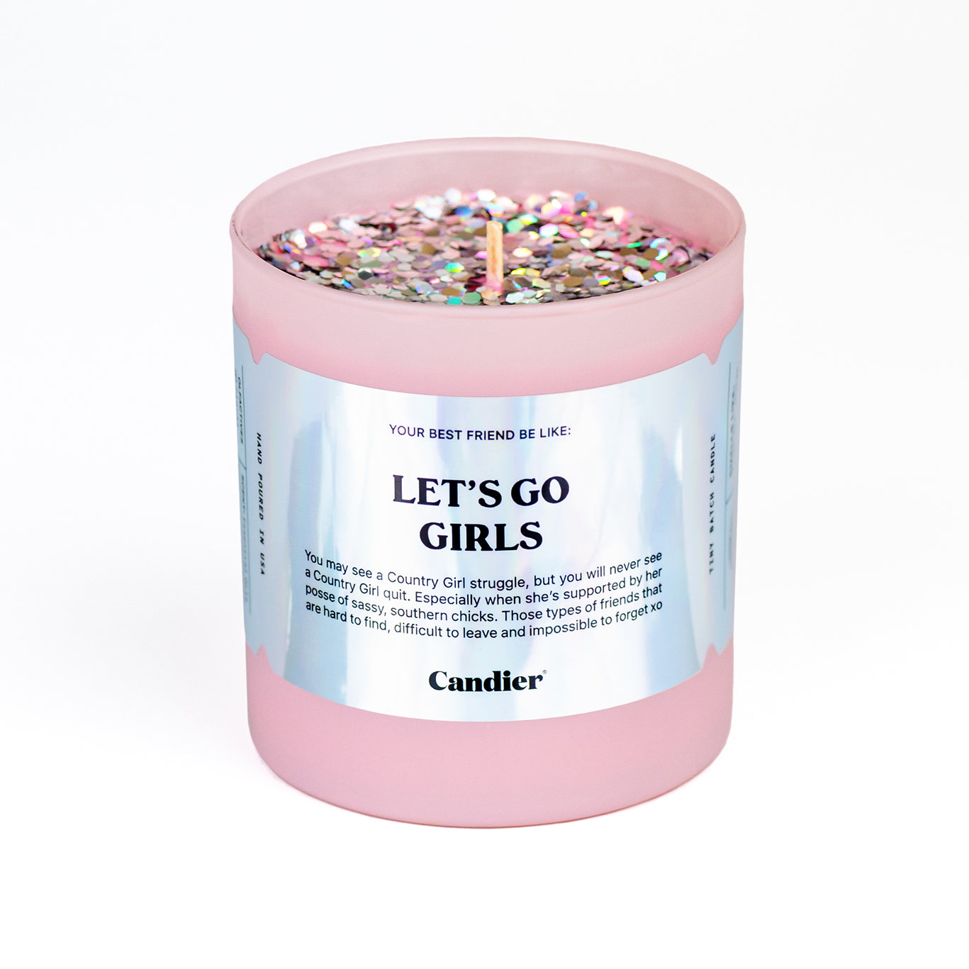 LETS GO GIRLS CANDLE SCENTED CANDLES FOR GIRLS