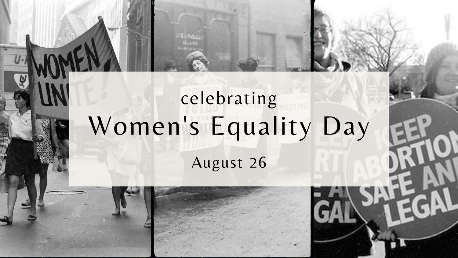 Celebrating Women's Equality Day